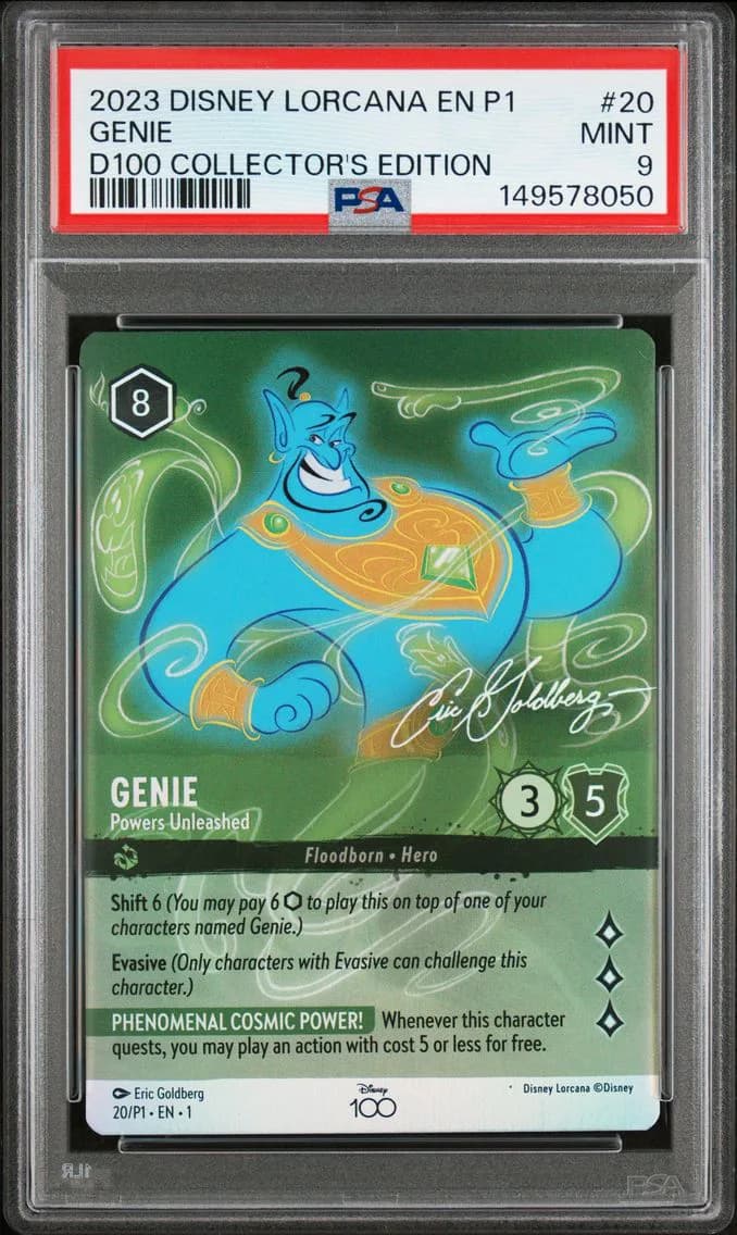 Genie - Powers Unleashed, PSA 9