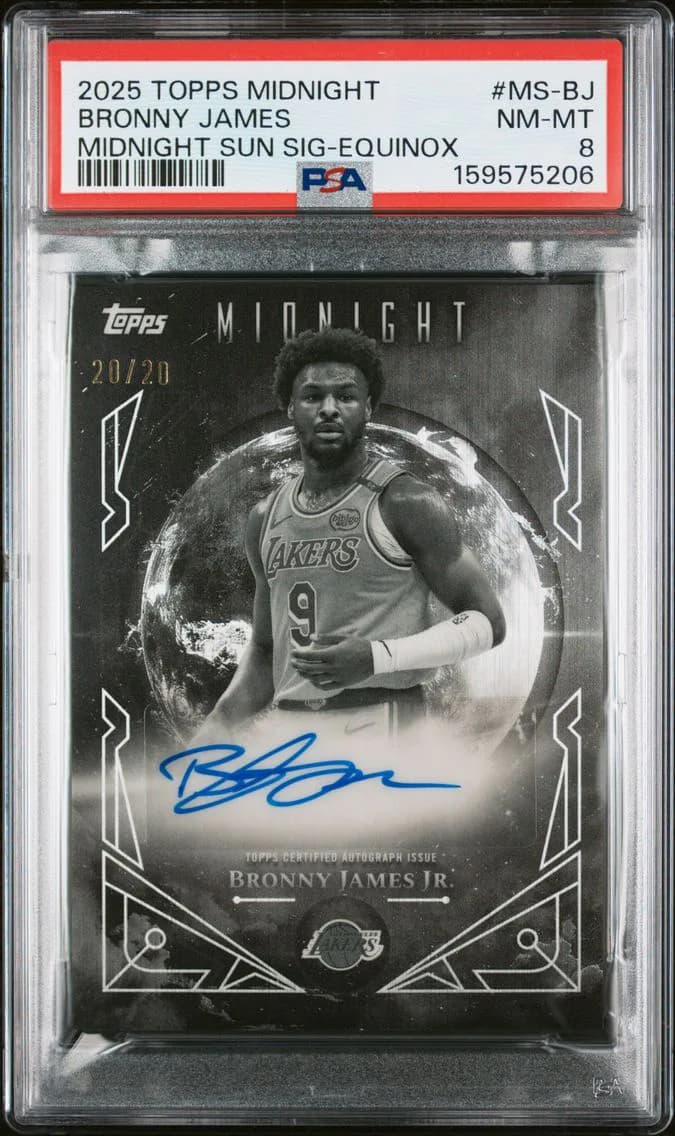 Bronny James, PSA 8