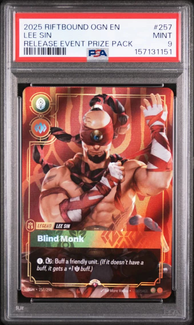 Lee Sin - Blind Monk, PSA 9