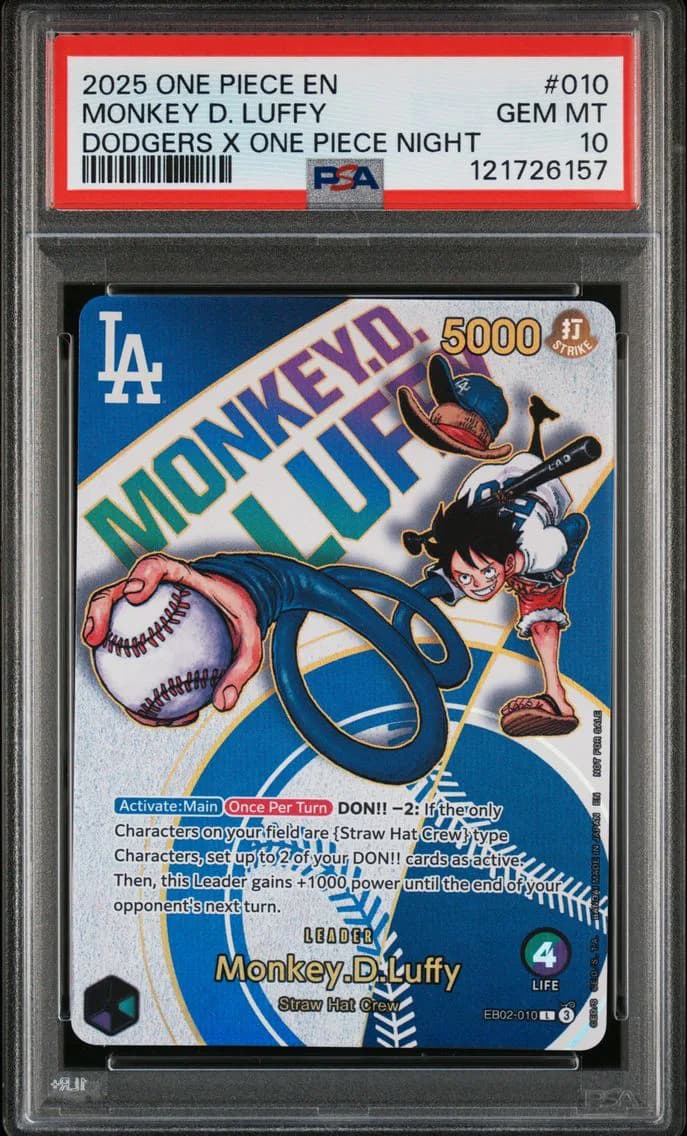 Monkey D. Luffy, PSA 10