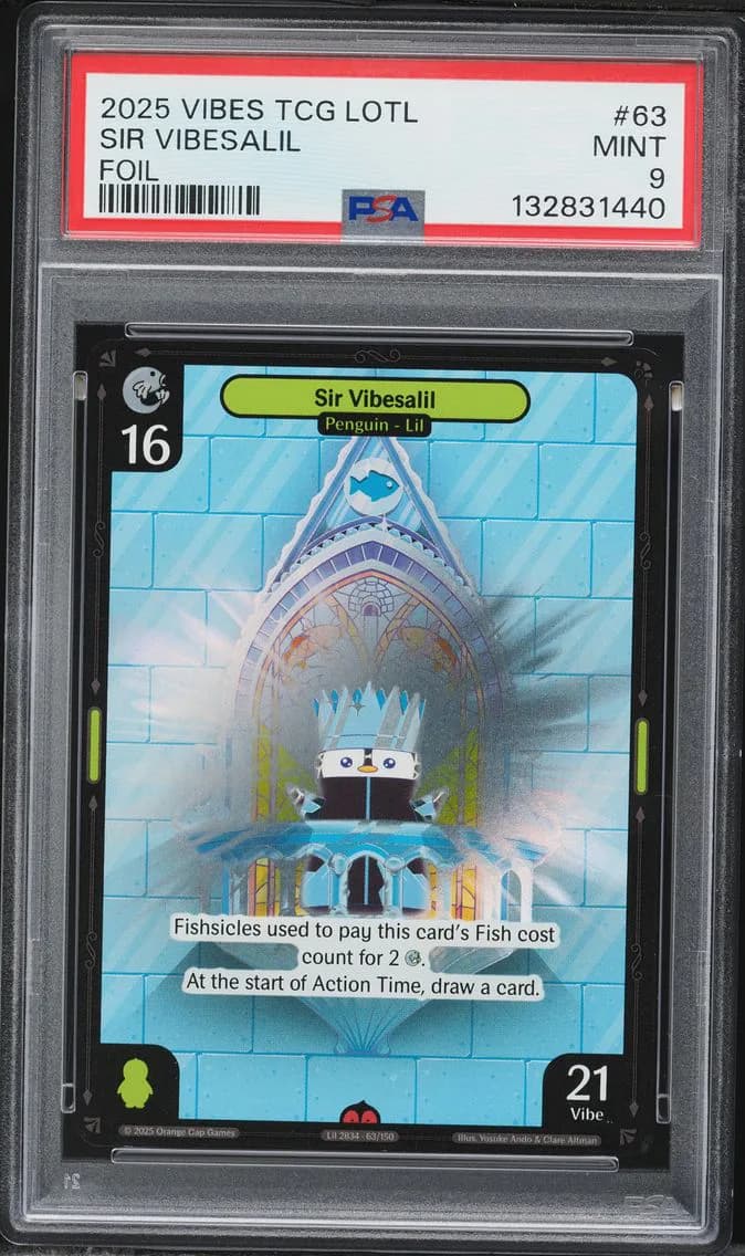 Sir Vibesalil, PSA 9