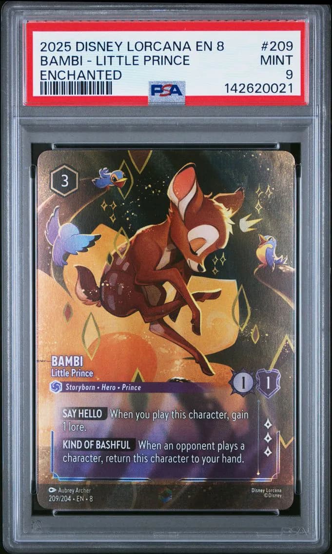 Bambi - Little Prince, PSA 9