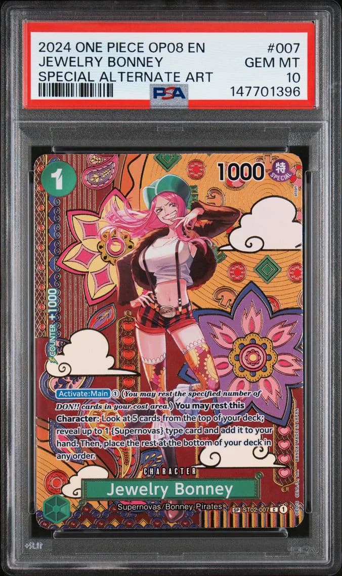 Jewelry Bonney, PSA 10