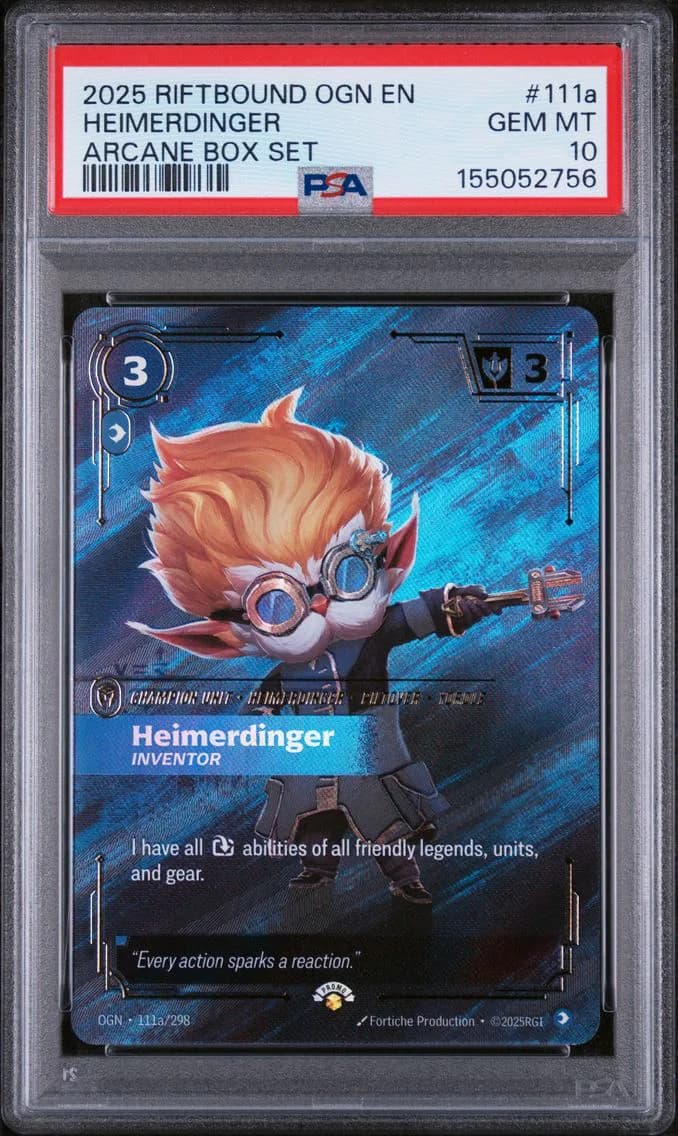 Heimerdinger - Inventor, PSA 10