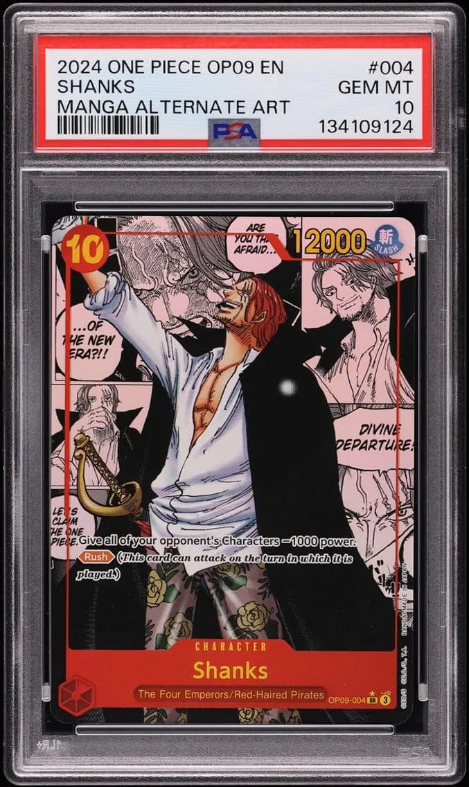 Shanks, PSA 10