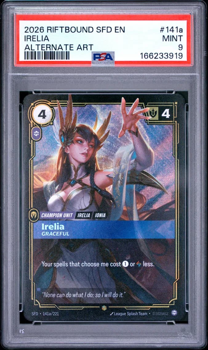 Irelia - Graceful, PSA 9