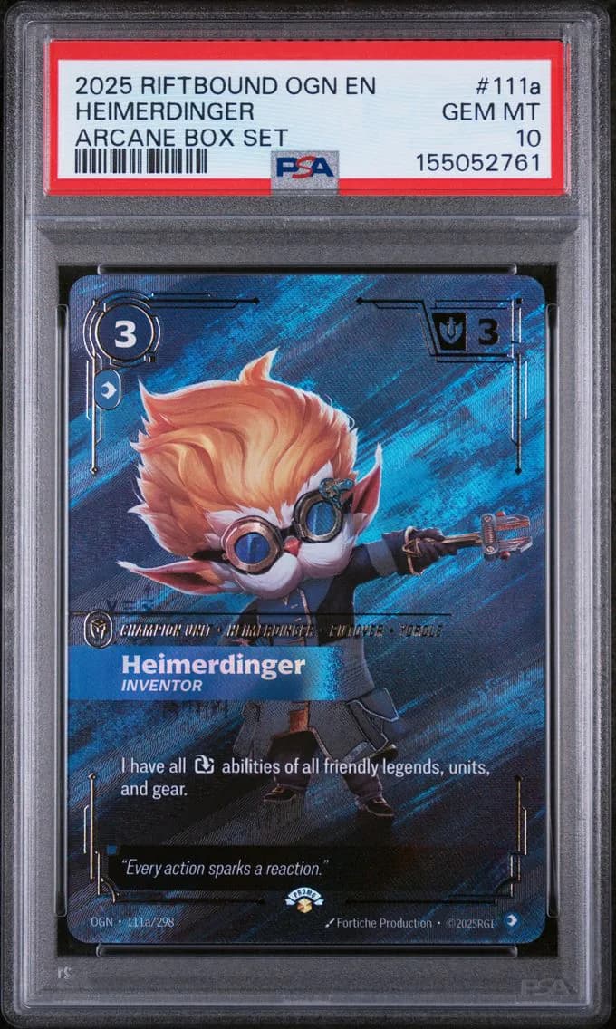 Heimerdinger - Inventor, PSA 10