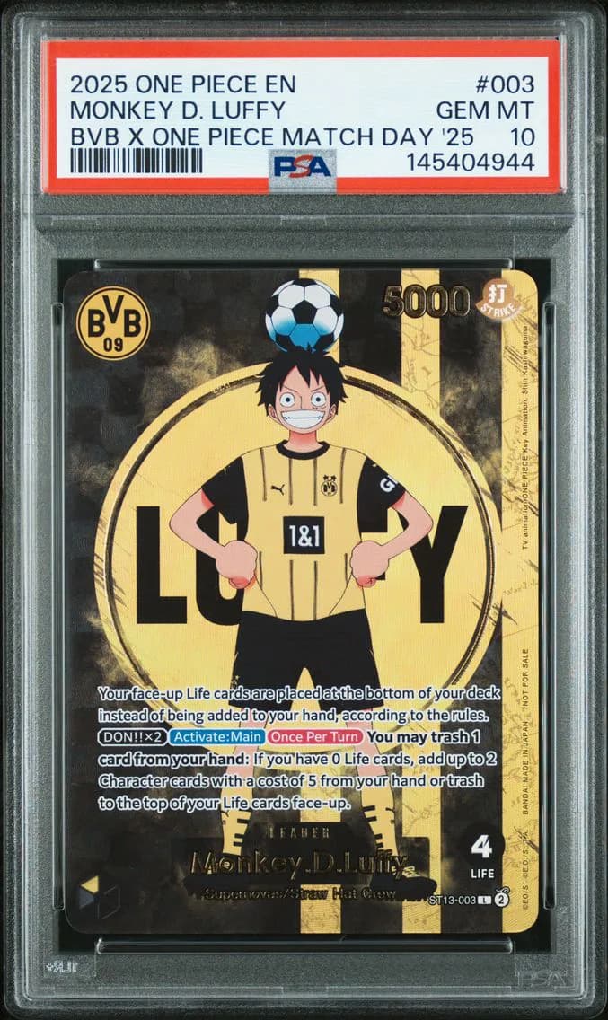 Monkey D. Luffy, PSA 10
