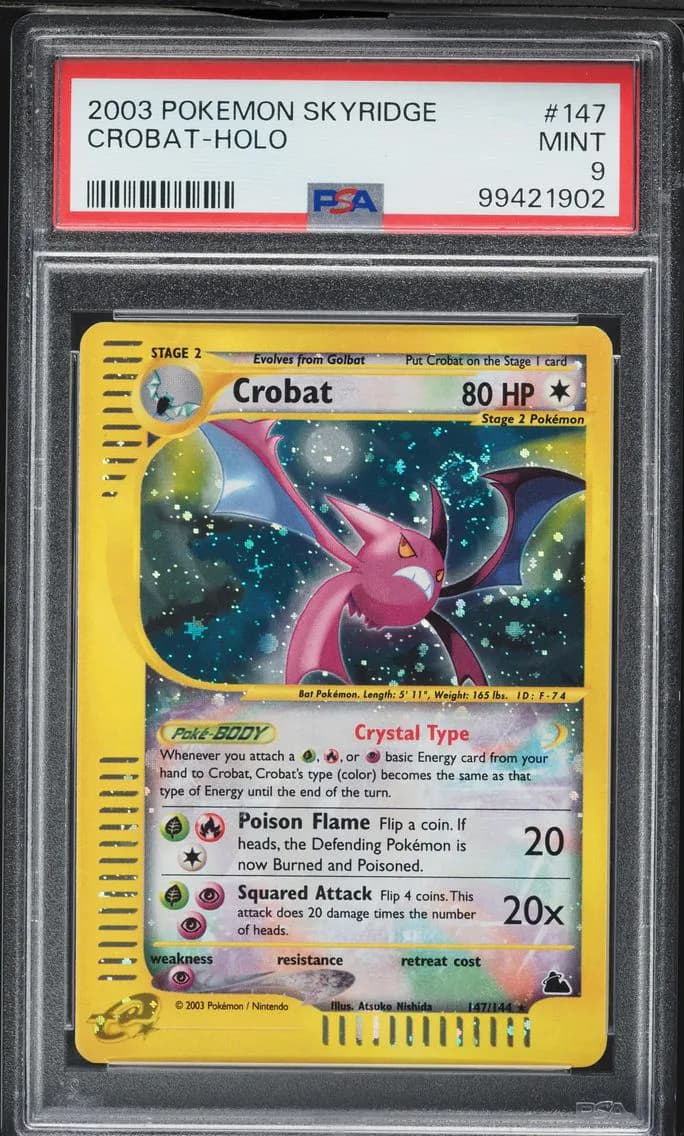 Crobat-Holo, PSA 9