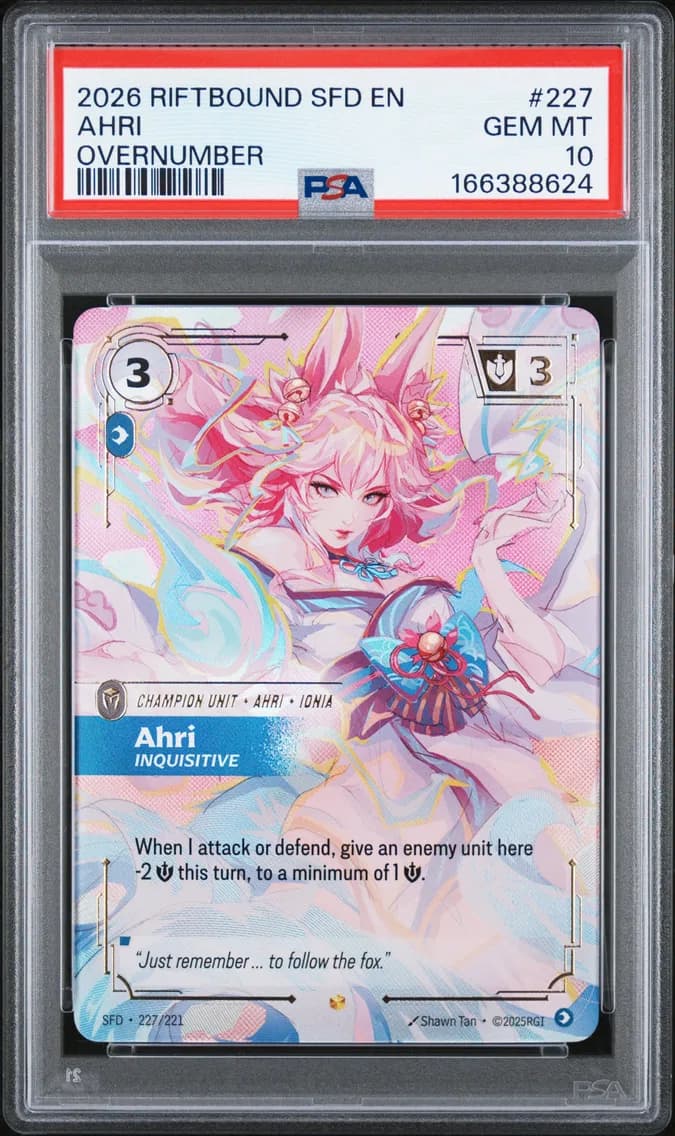 Ahri - Inquisitive, PSA 10