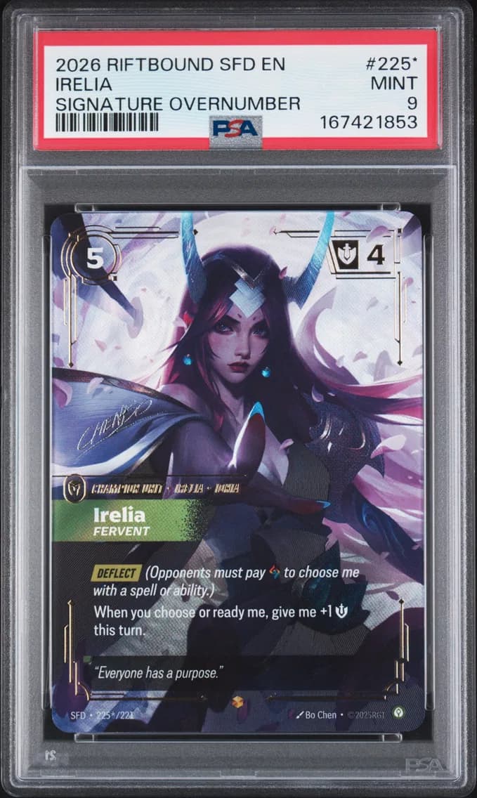 Irelia - Fervent, PSA 9