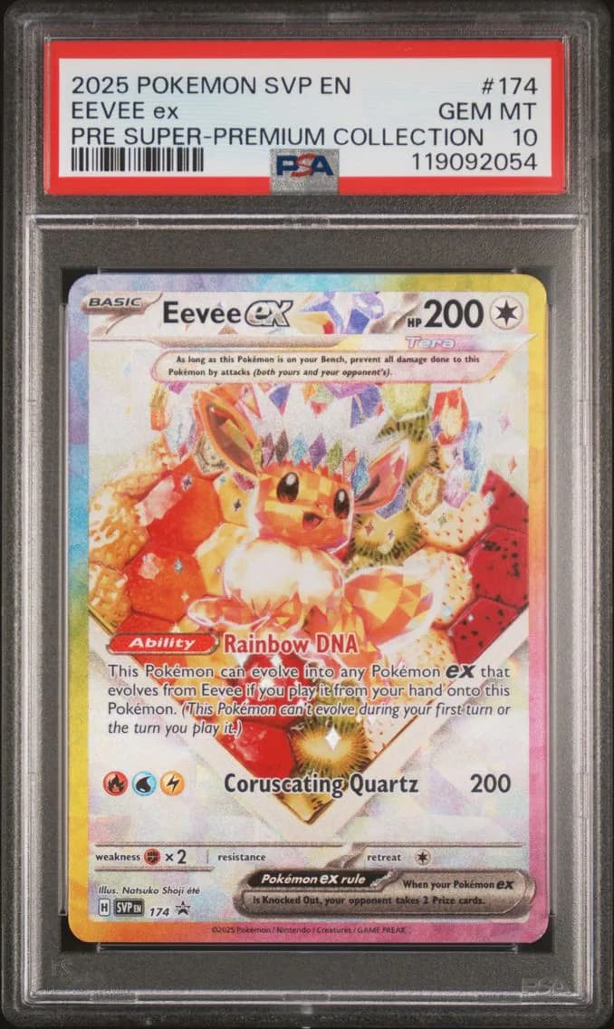 Eevee EX, PSA 10