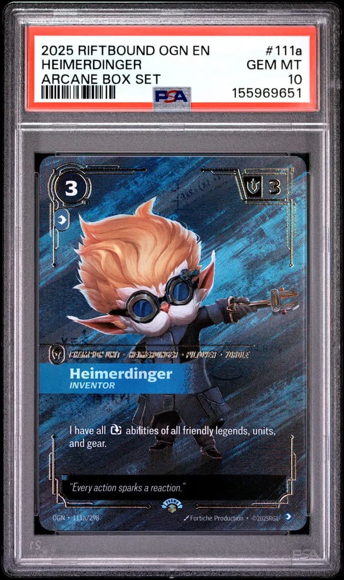 Heimerdinger - Inventor, PSA 10
