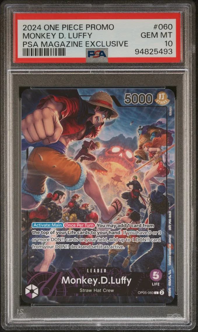 Monkey D. Luffy, PSA 10