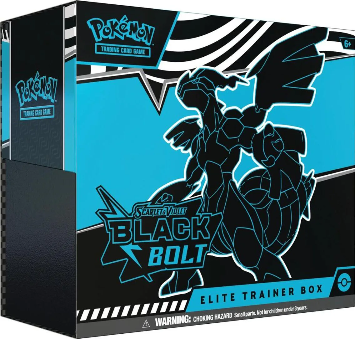 Pokemon TCG Scarlet & Violet 10.5 Black Bolt Elite Trainer Box, 