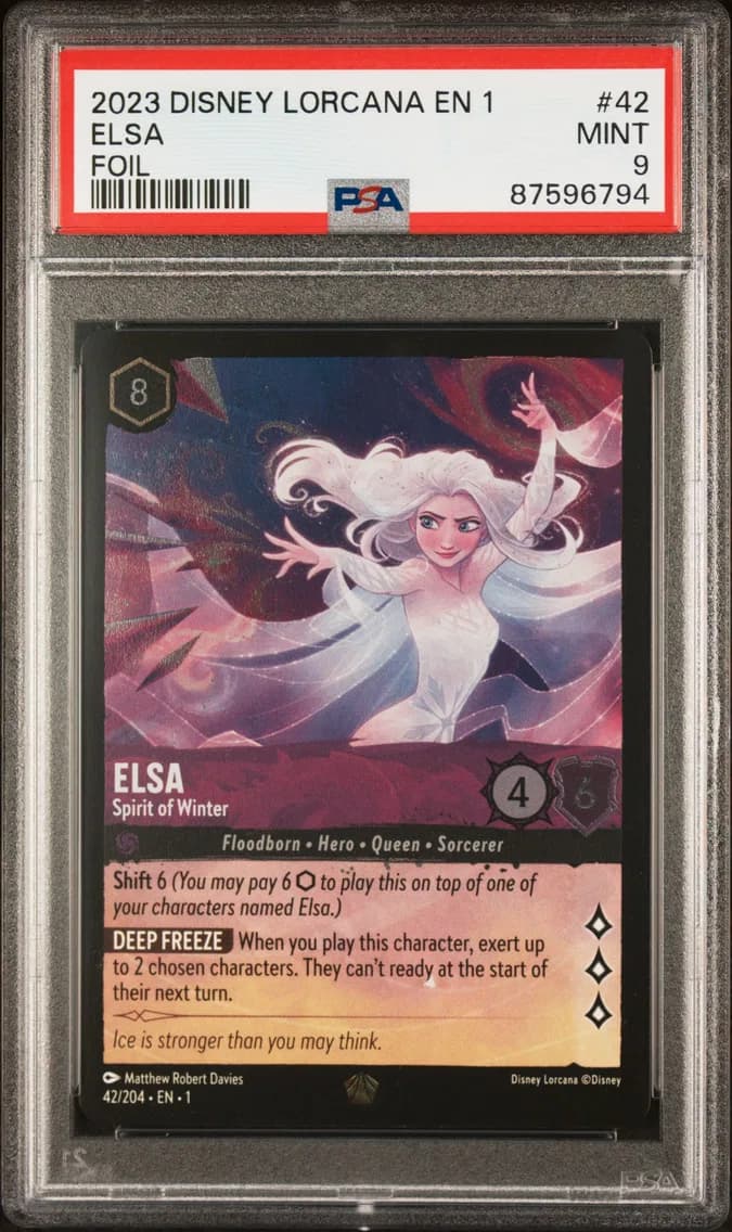 Elsa - Spirit of Winter, PSA 9