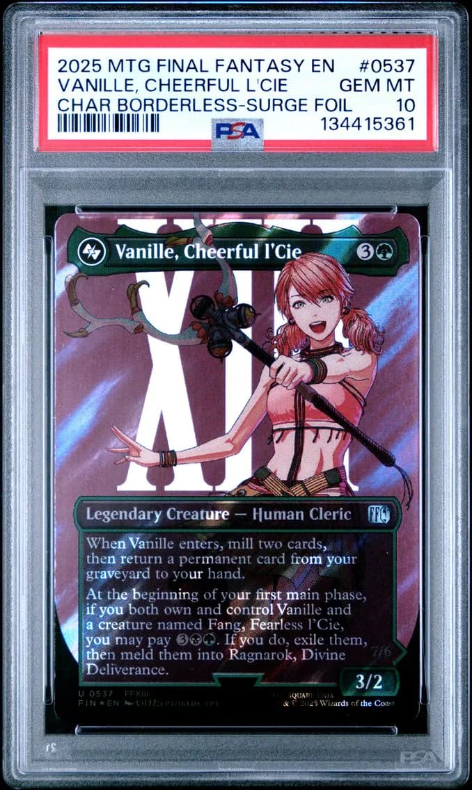 Vanille, Cheerful L'Cie, PSA 10