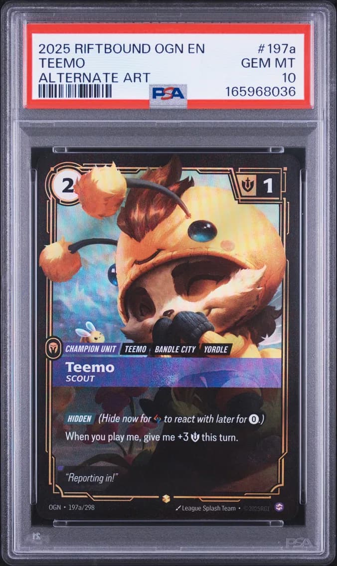 Teemo - Scout, PSA 10
