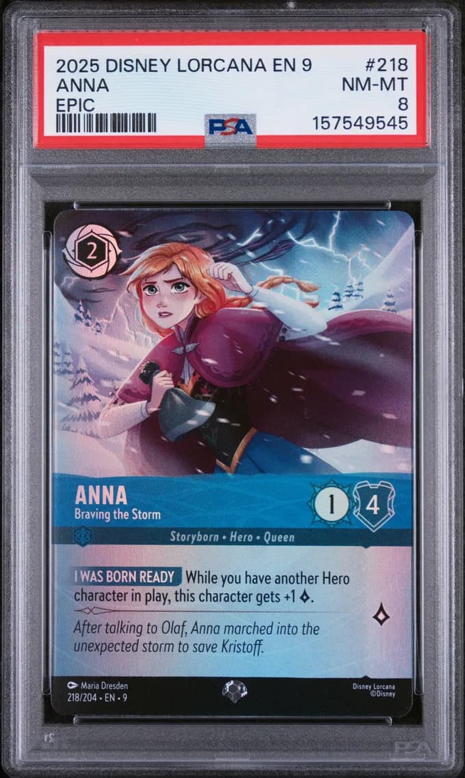 Anna - Braving the Storm, PSA 8