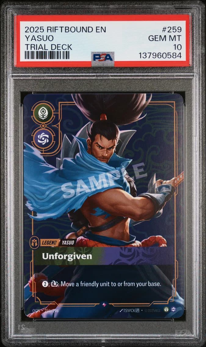 Yasuo - Unforgiven, PSA 10