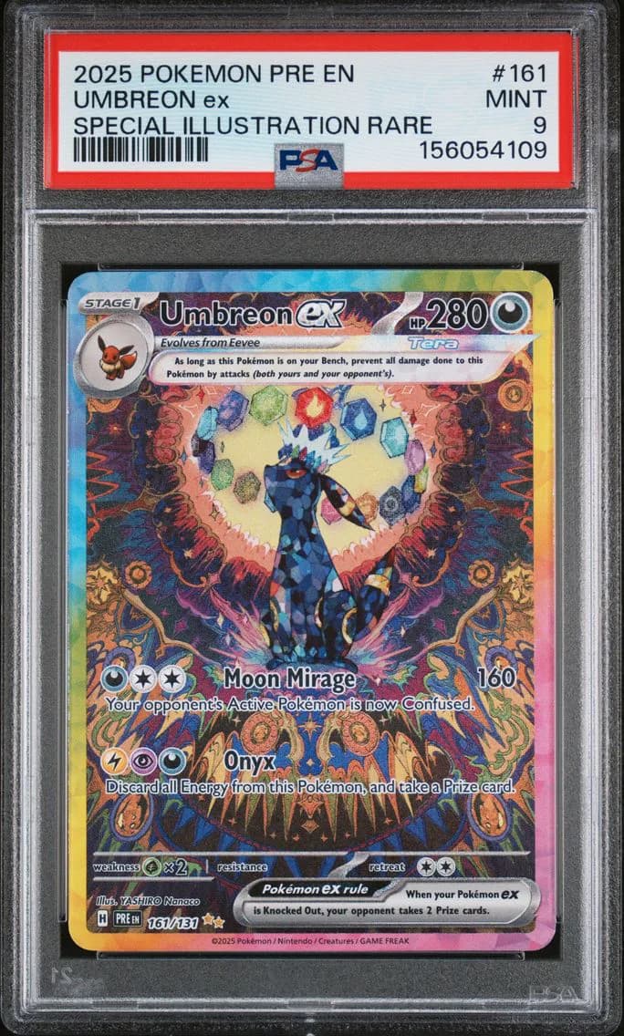 Umbreon EX, PSA 9