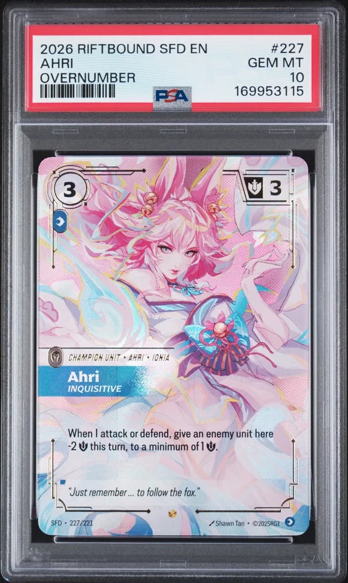 Ahri - Inquisitive, PSA 10