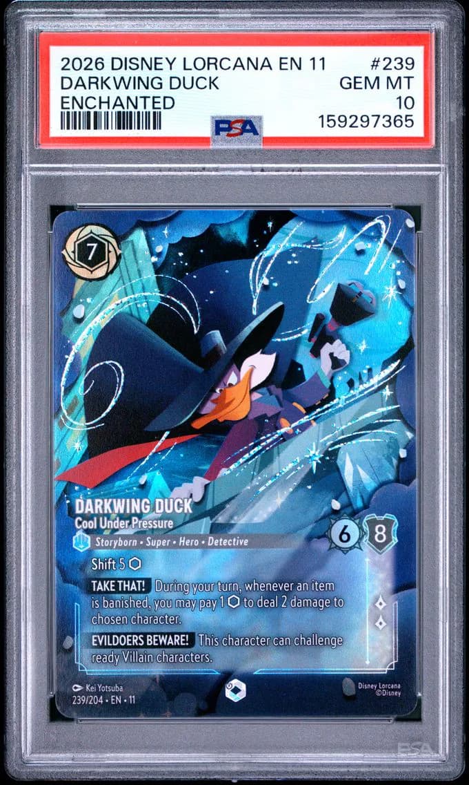 DARKWING DUCK, PSA 10