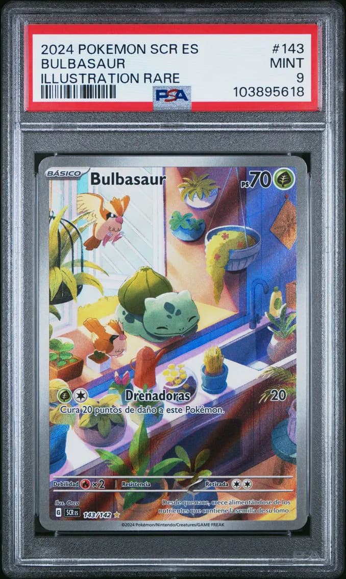 BULBASAUR, PSA 9