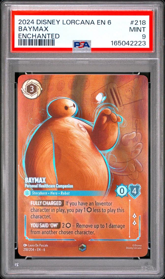Baymax - Personal Healthcare Companion, PSA 9