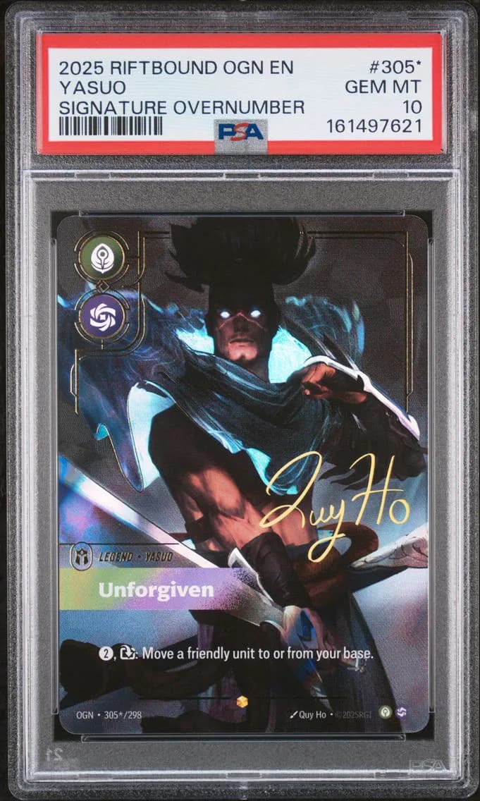 Yasuo - Unforgiven, PSA 10