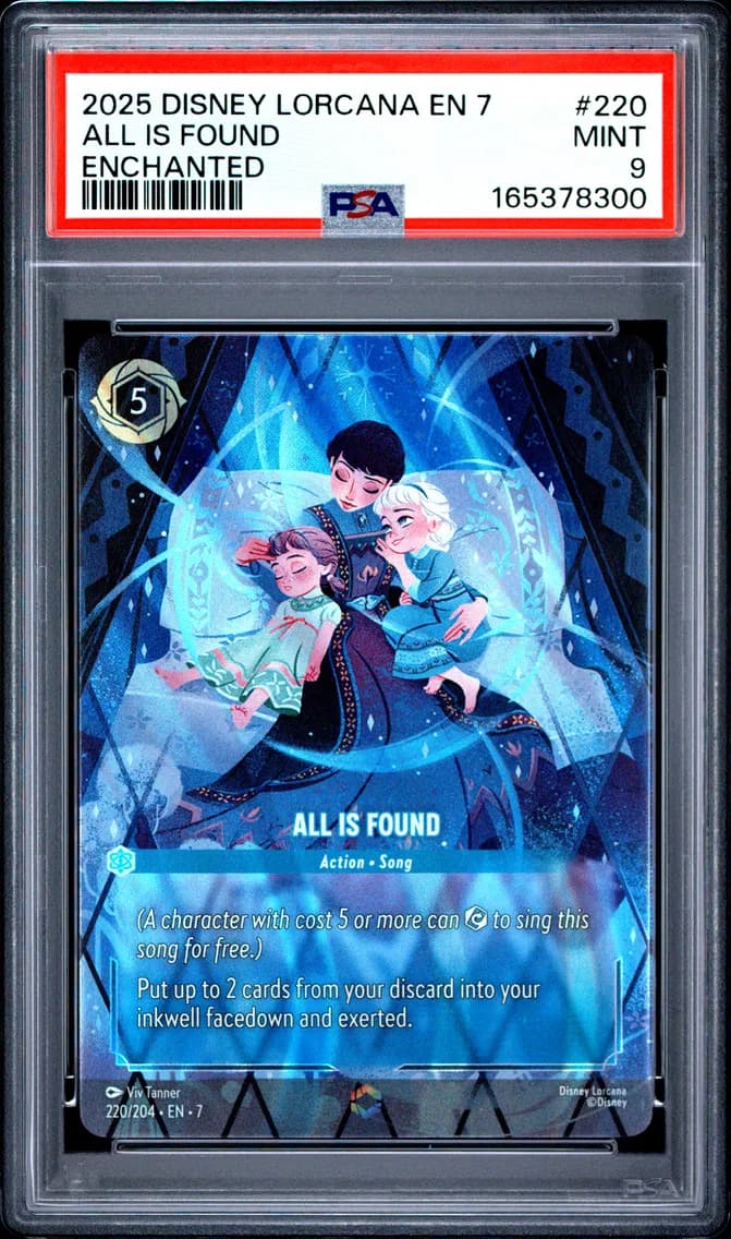 All Is Found, PSA 9