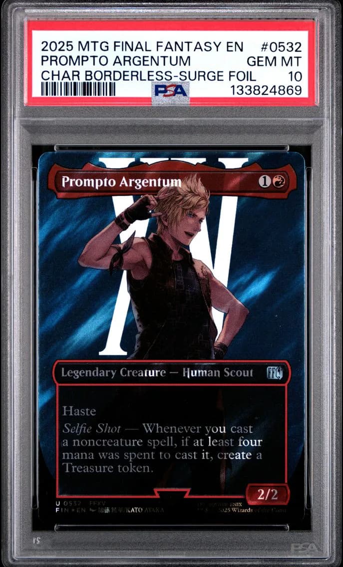 Prompto Argentum, PSA 10