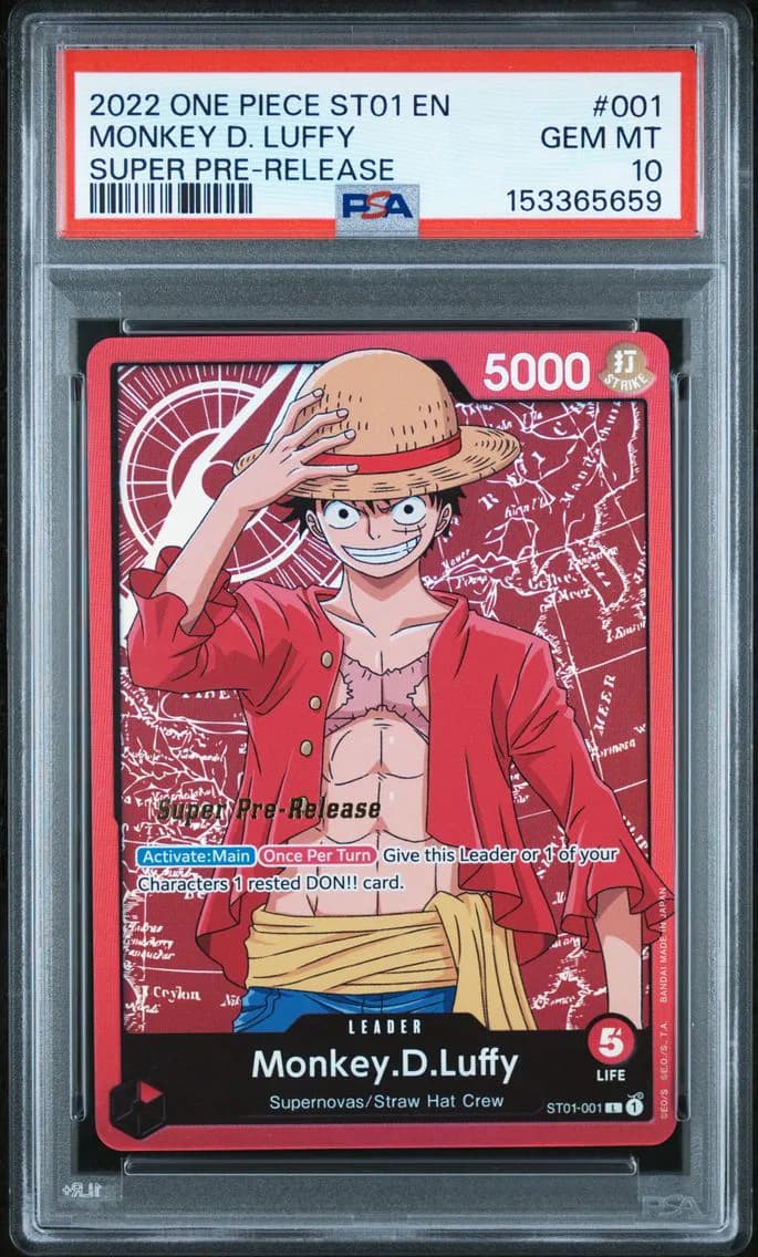 Monkey D. Luffy, PSA 10