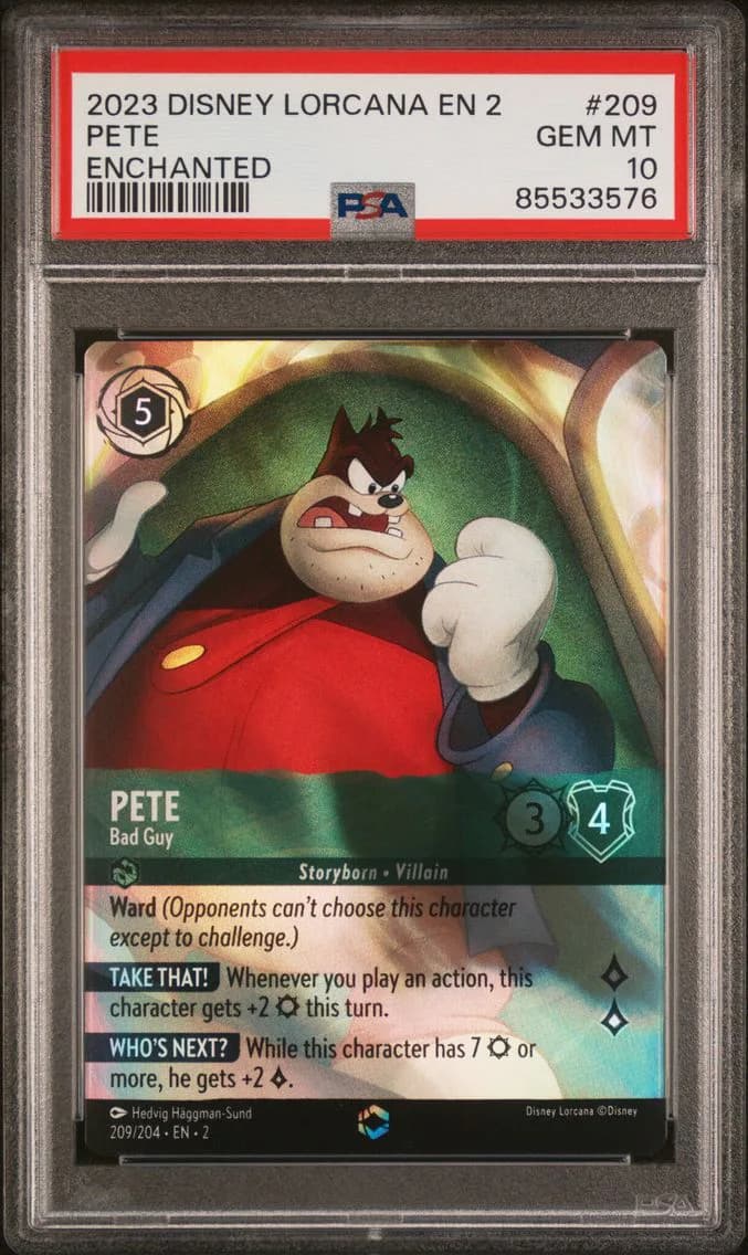 Pete - Bad Guy, PSA 10