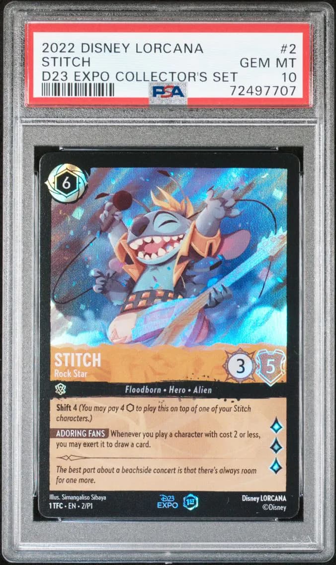 Stitch - Rock Star, PSA 10