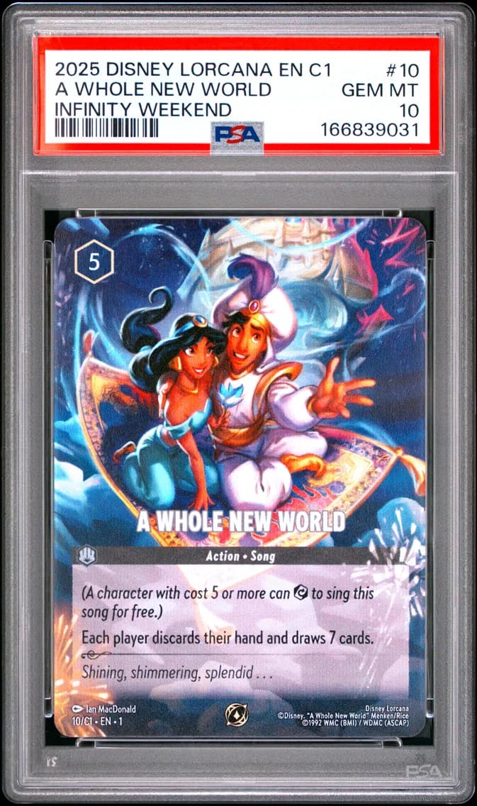 A Whole New World, PSA 10