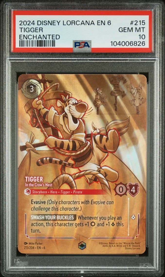 Tigger - in the Crow's Nest, PSA 10