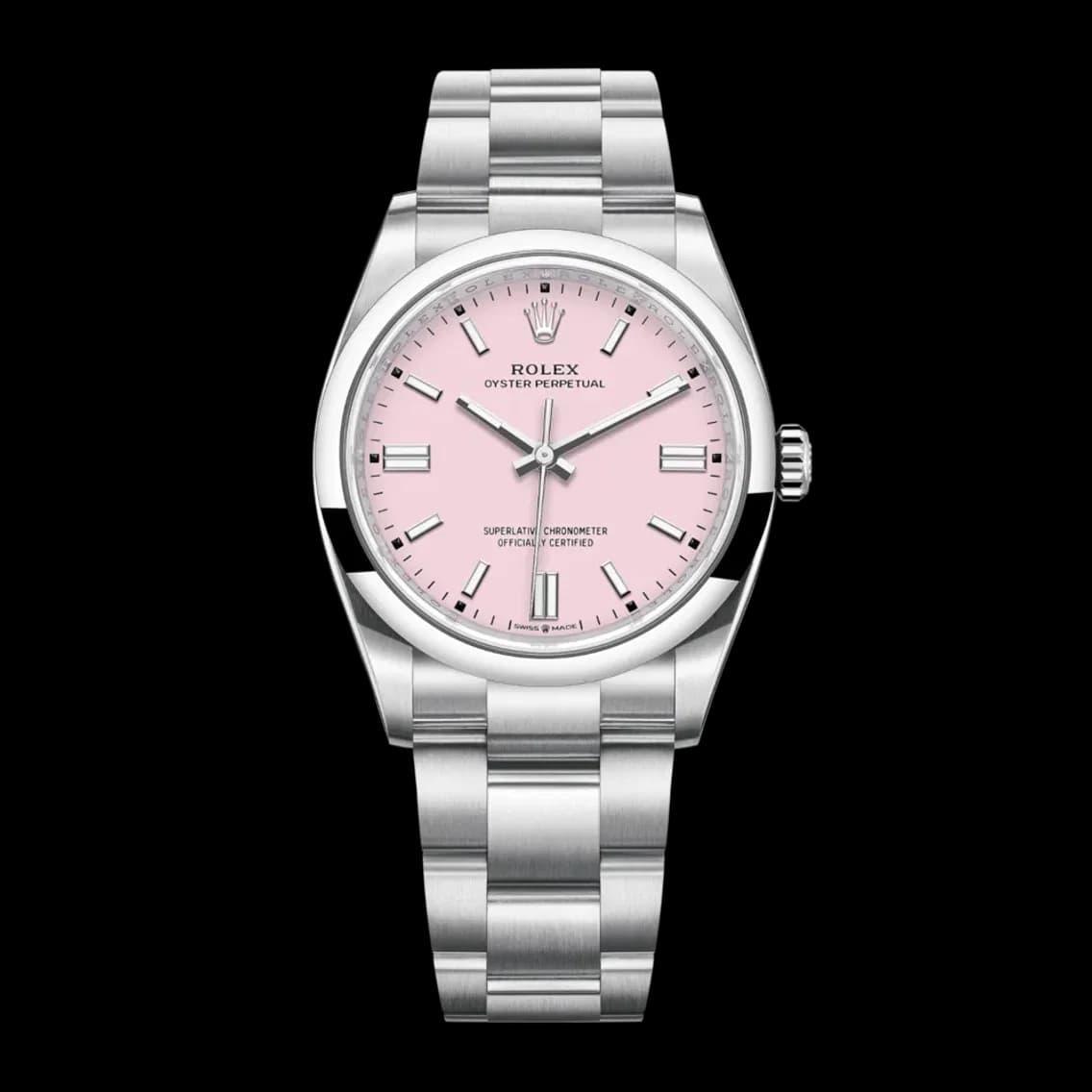 Rolex Oyster Perpetual 36 - Pink Dial, WRISTCHECK 10
