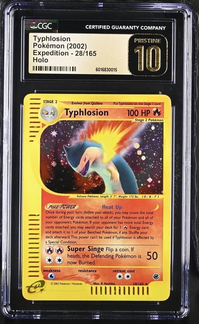 Typhlosion, CGC Pristine 10