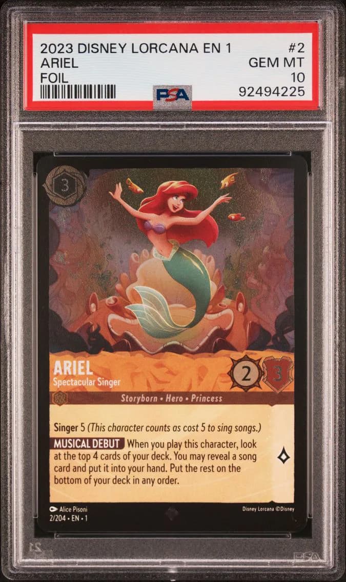 Ariel - Spectacular Singer, PSA 10