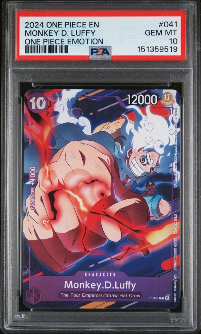 Monkey D. Luffy, PSA 10