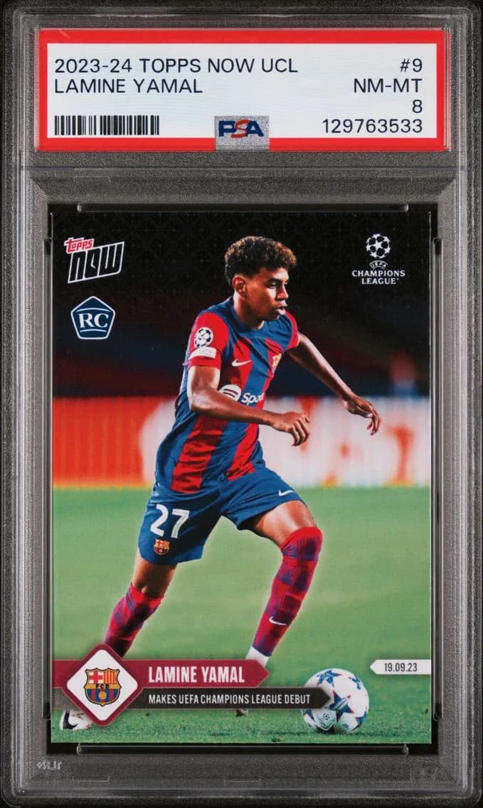 Lamine Yamal, PSA 8