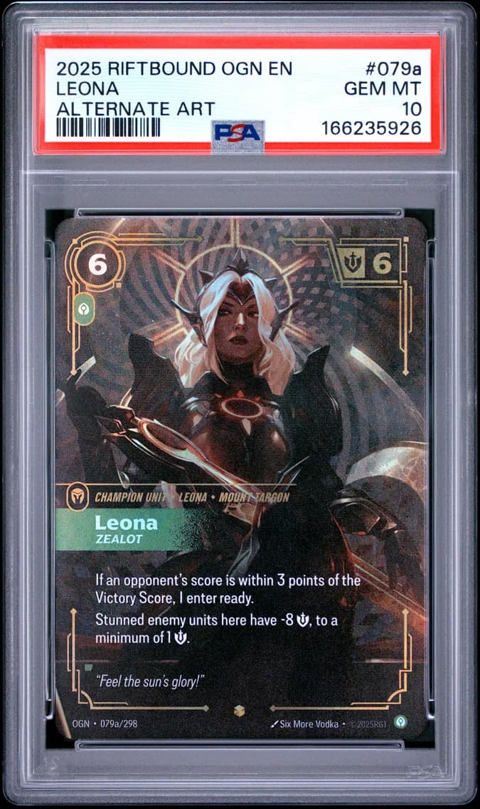 Leona - Zealot, PSA 10