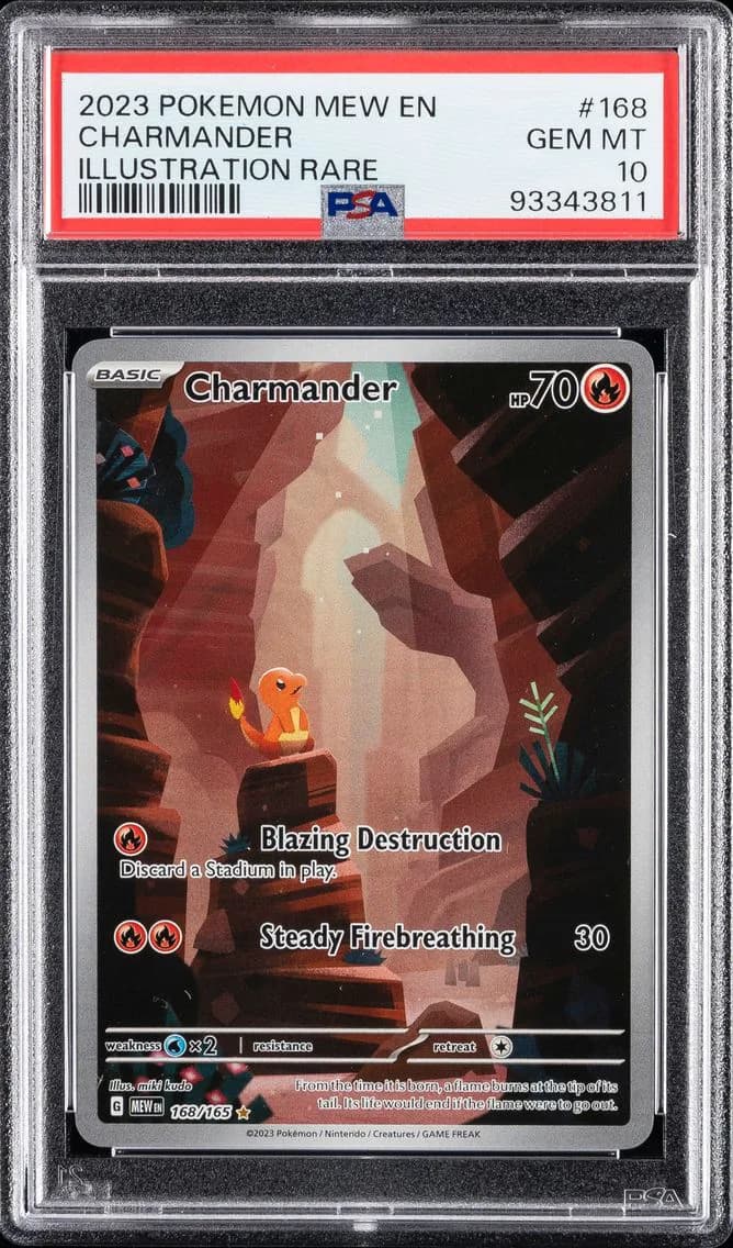 CHARMANDER, PSA 10