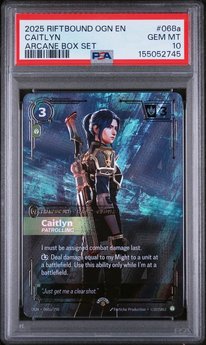 Caitlyn - Patrolling, PSA 10