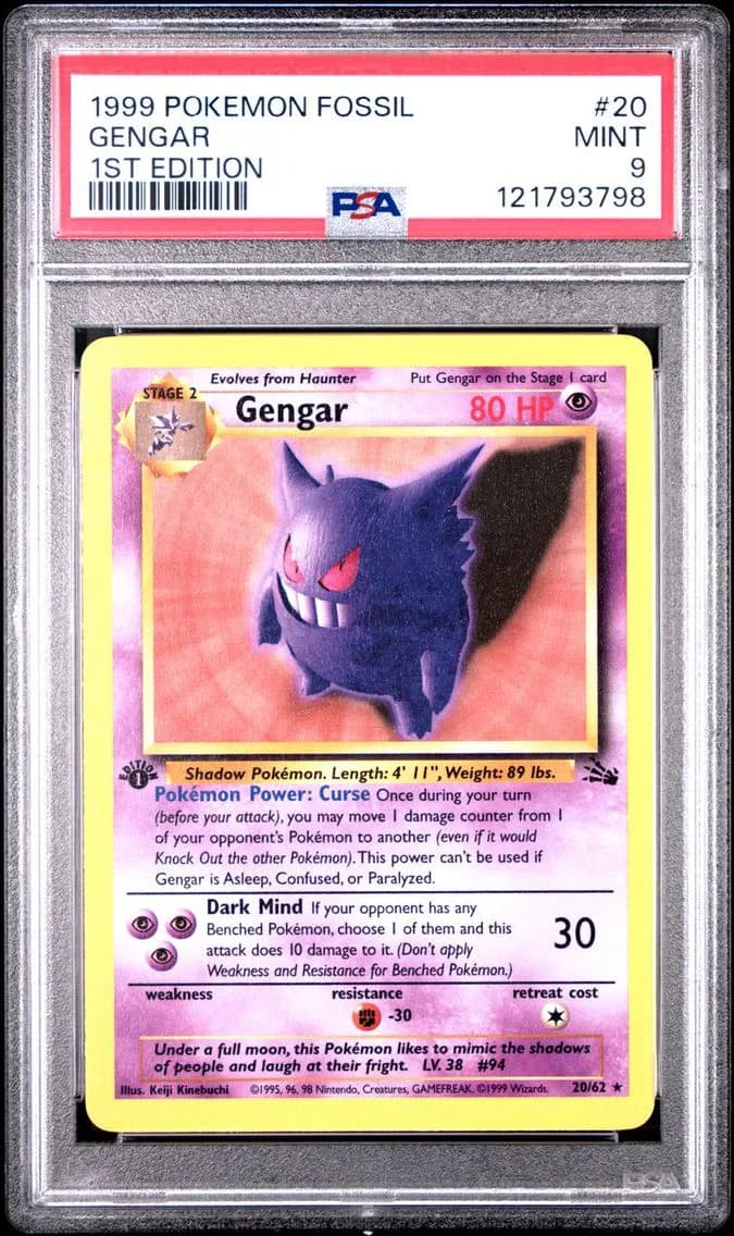 GENGAR, PSA 9