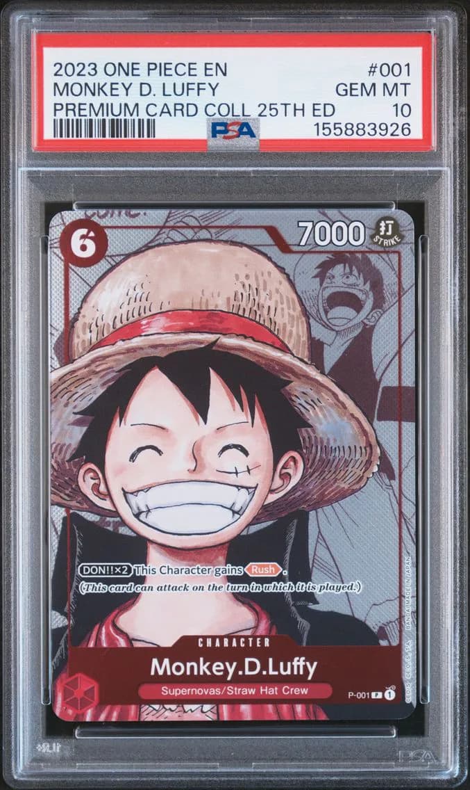 Monkey D. Luffy, PSA 10