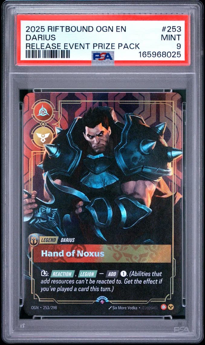 Darius - Hand of Noxus, PSA 9