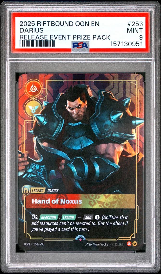 Darius - Hand of Noxus, PSA 9