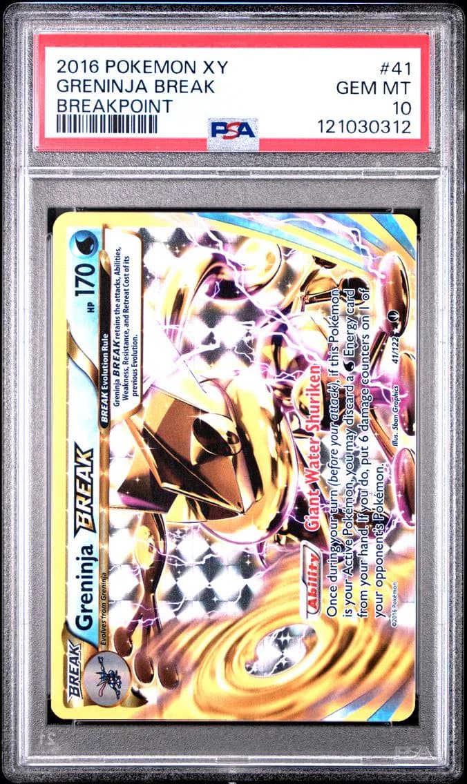 Greninja Break, PSA 10
